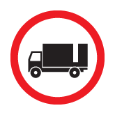 No Passing For Trucks Pulling A Trolley