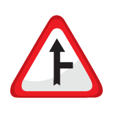 Road Intersection With No Priority To The Right