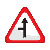 Road Intersection With No Priority To The Left