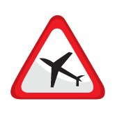 Warning Airplane Road Crossing
